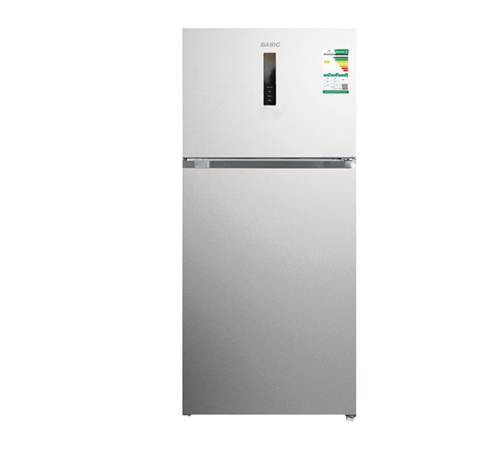 Basic 2-Door Refrigerator, 22.4 cu ft, 635 L, Steel, Steam