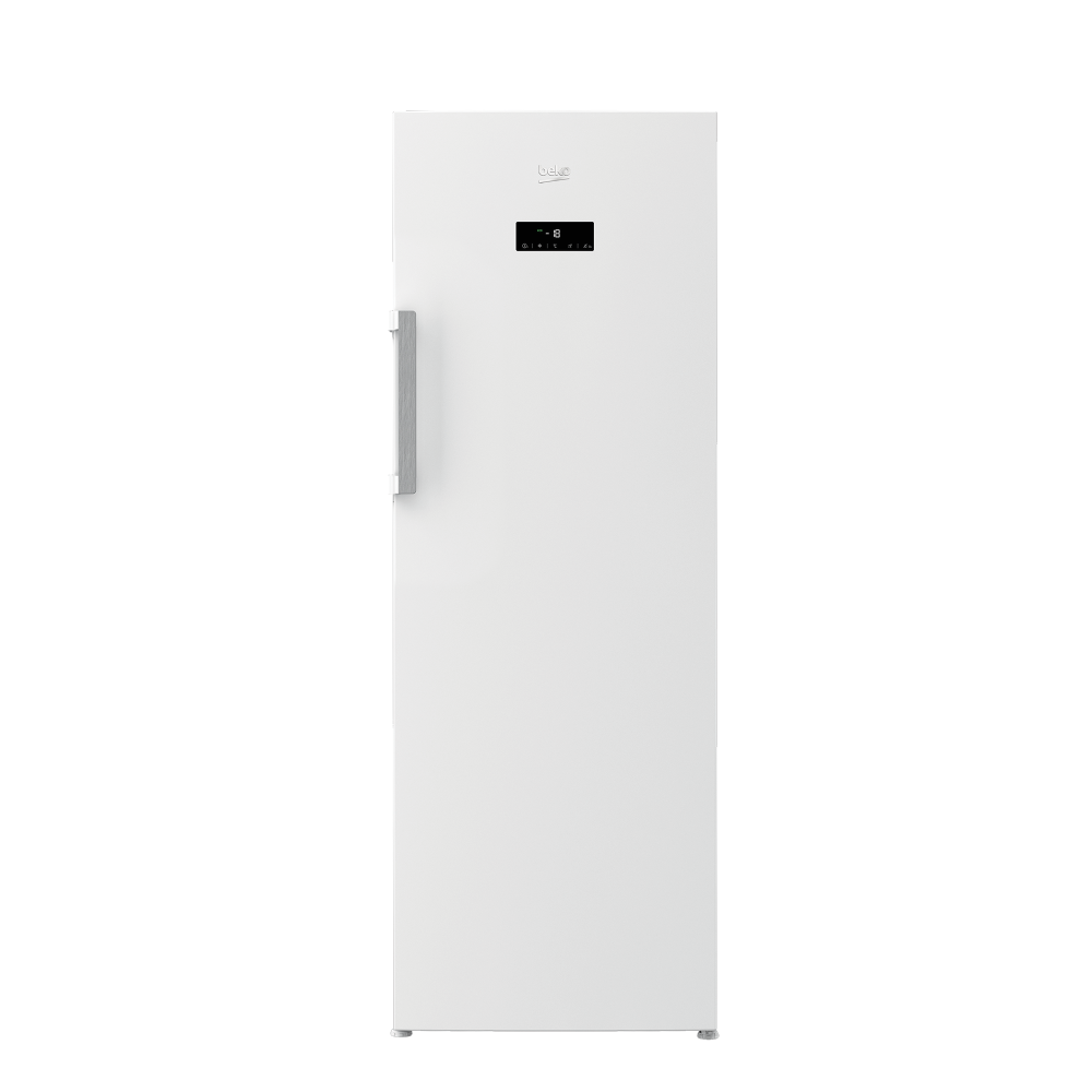 Beko 9 cu ft, 255 litre vertical freezer, single door, white