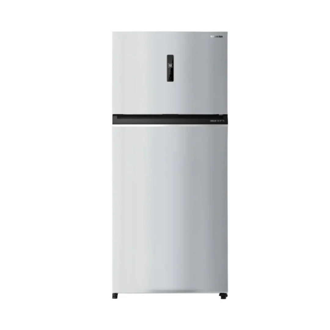 Toshiba  Top Mount Refrigerator 2 Door Touch Panel 21.5 CFT (608L) Inverter Bright Stainless Steel
