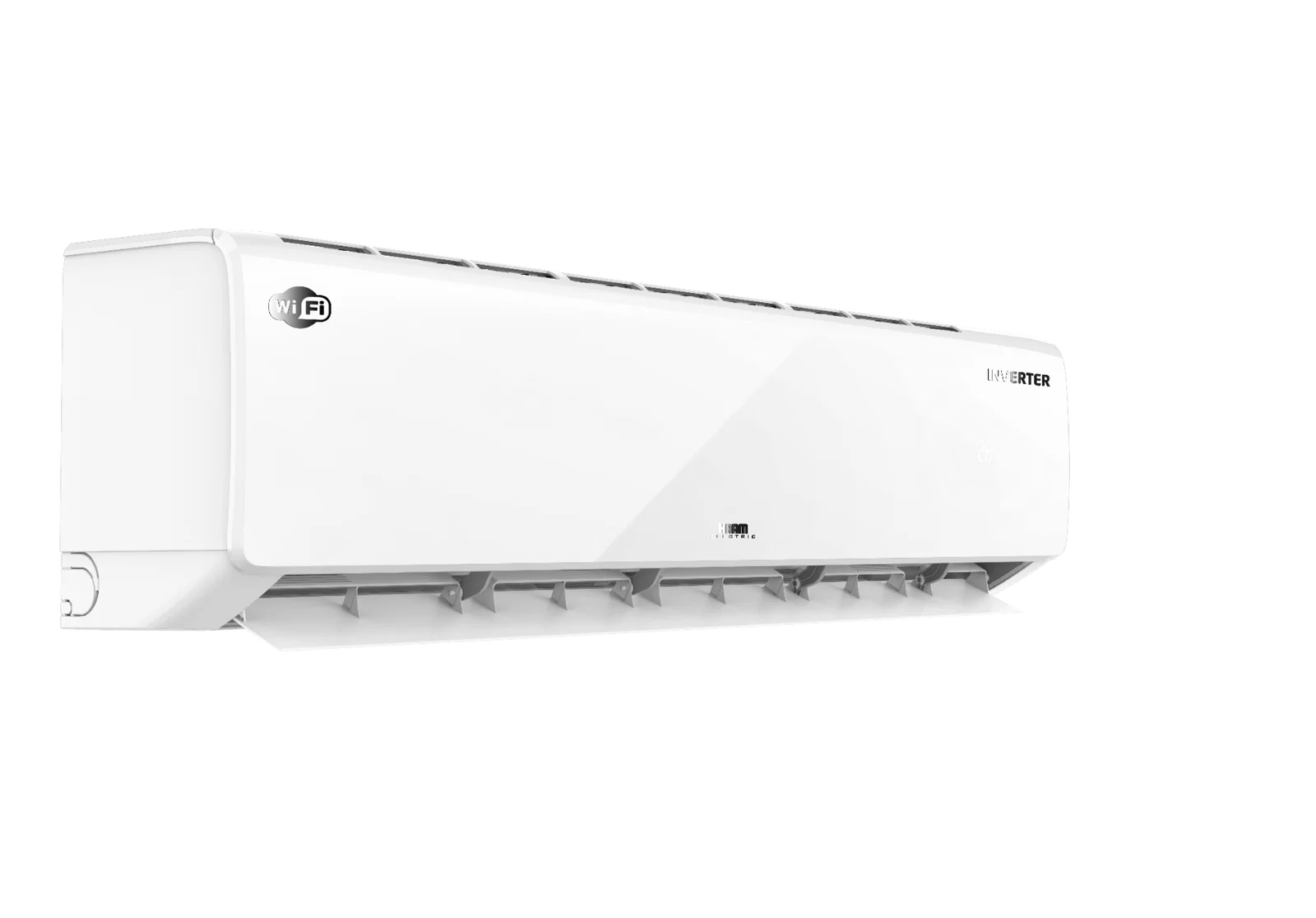 Haam Split AC, 35200 BTU, Hot & Cold, Inverter Rotary Compressor, White