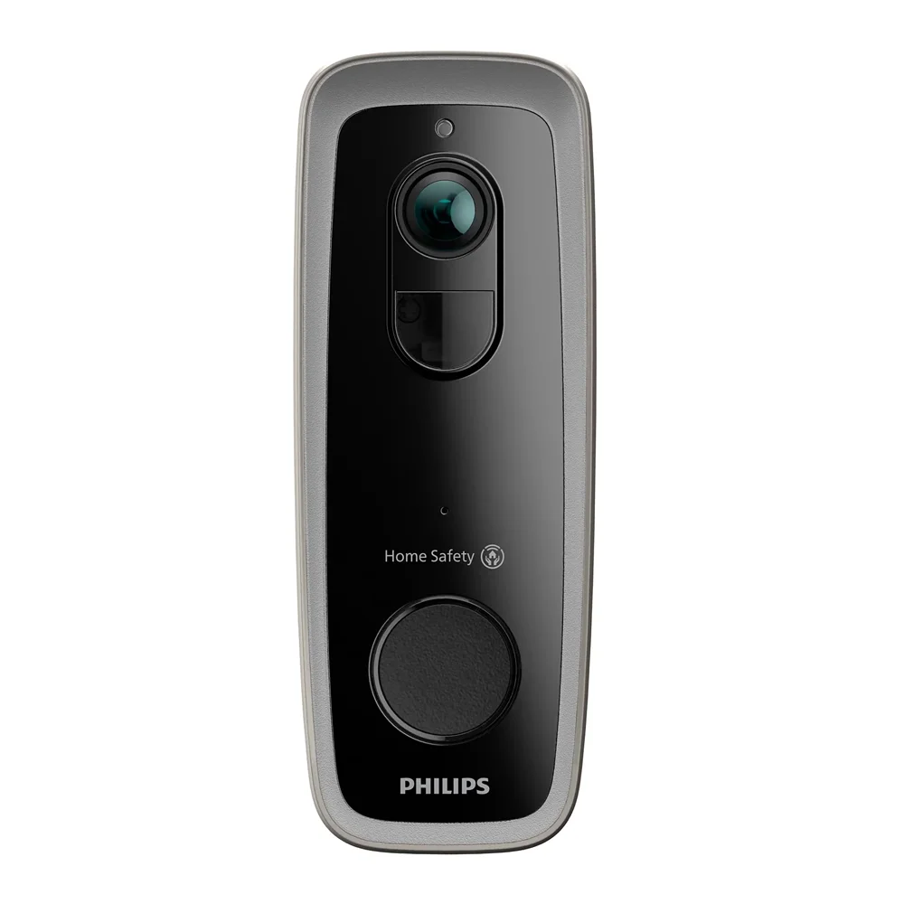 Philips Home Safety Wireless Video Doorbell 2K Night Vision Wi-Fi Smart Doorbell