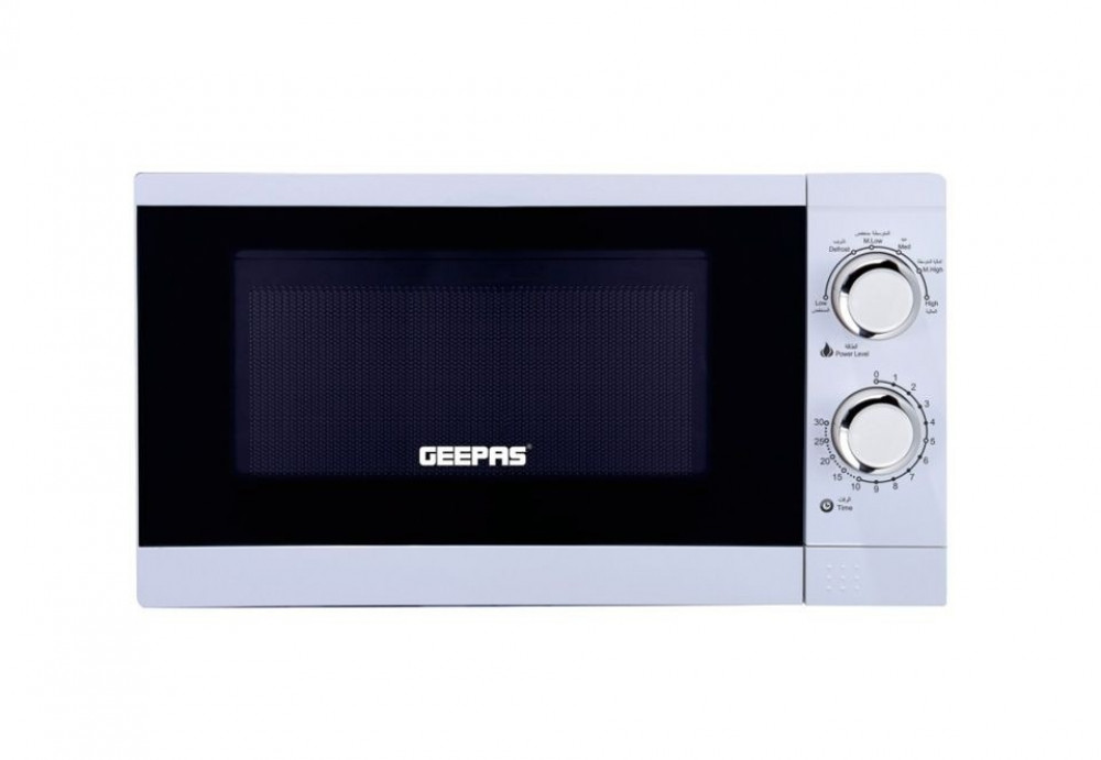 Geepas Microwave, 20 Liters, 1200 Watts, White