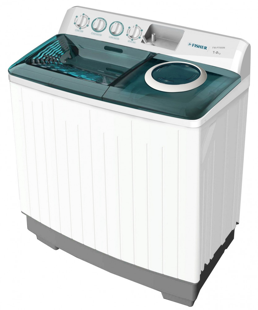 Fisher twin-tub washing machine, 7 kg