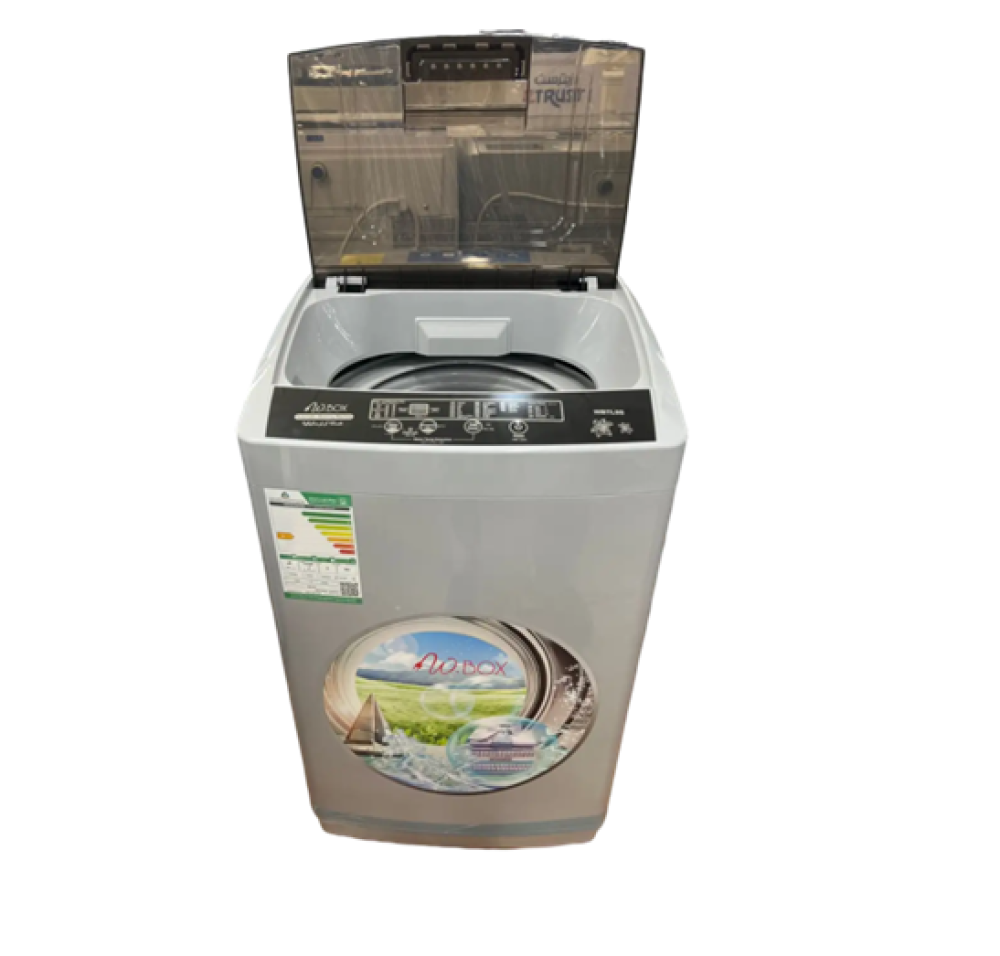 W Box 5kg Top Load Automatic Washing Machine, Silver