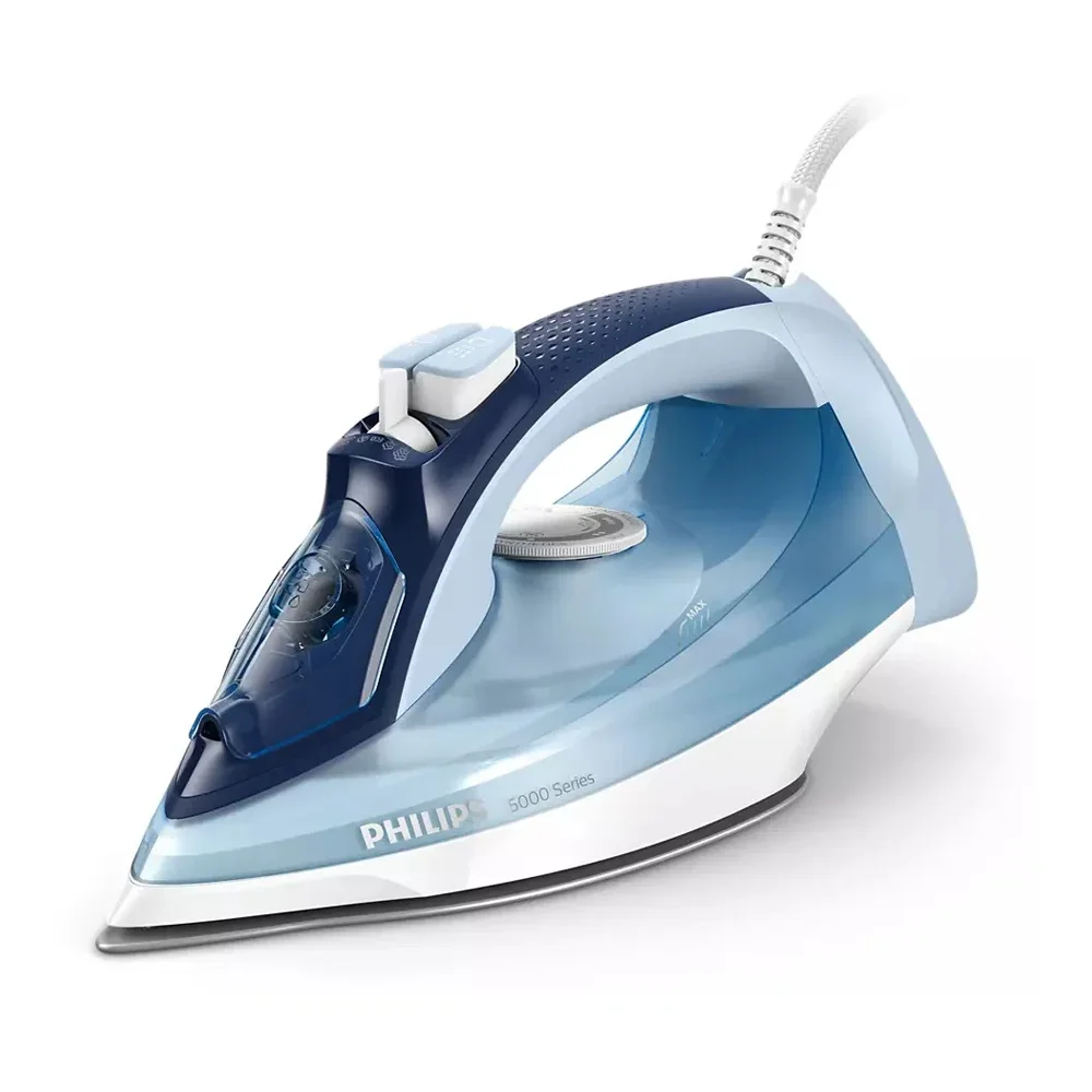 Philips Steam Iron 5000 Series 2400W with Steam Boost – DST5020/26 Blue